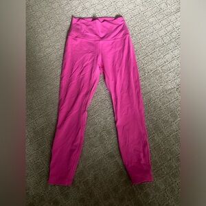 Lululemon align leggings 25” inseam in sonic pink